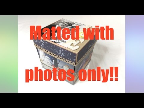 Golden Wedding Anniversary - Photo Explosion Box