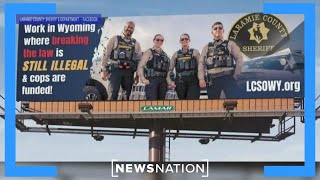 Wyoming sheriff tries to beat recruiting shortage with ad campaign | Morning in America screenshot 4