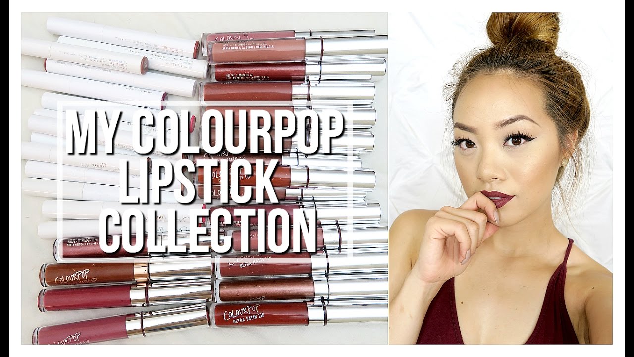 My ColourPop Lipstick Collection | Lip Swatches + Dupes for Jeffree Star, MannyMua x OFRA