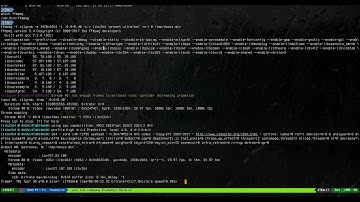 Emacs with Animated Rain Background