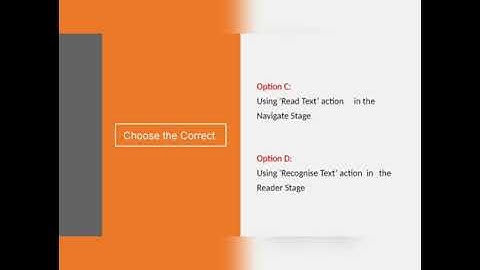 RPA-BLUEPRISM -CERTIFICATION PREPARATION QUESTIONS