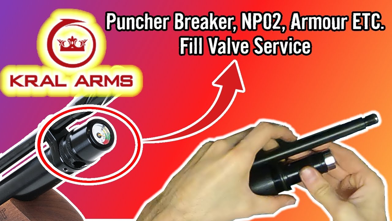 Как обслуживать протекающий впускной клапан перфоратора Kral Puncher Breaker, NP02 и других