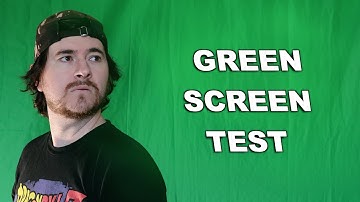 Green Screen Test | Apple Motion | Sample Video | VFX Breakdown
