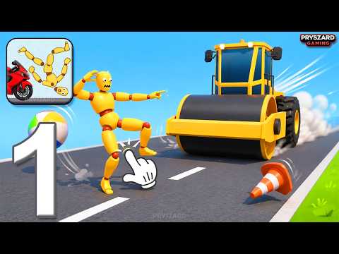 Kick & Break The Ragdoll Games - Gameplay Walkthrough Part 1 - Ragdoll Funny Games (iOS, Android)