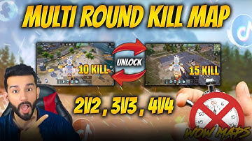 HOW TO CRAETE 15 KILLS PER ROUND MAP IN WOW MODE | 2V2 3V3 4V4 ROUND WOW MAP