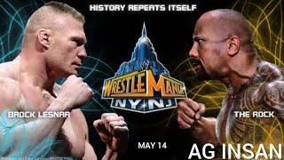 Brock Lesnar vs The Rock  Brock Lesnar Better than The Rock  Full game play Video  WWE2k22