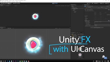 Game effect tutorial - How to use UI effect Particle with UI Canvas in Unity