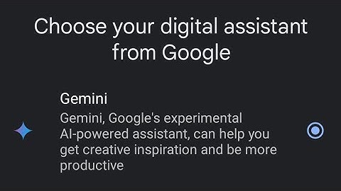 How to set Google Gemini as the default assistant on an Android device
