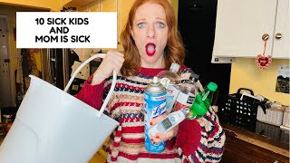 OUR FAMILY OF 12 HAD THE STOMACH BUG
