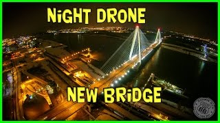 Fly over the Stan Musial Bridge in St. Louis AT NIGHT! - With Yuneec Q500 Typhoon