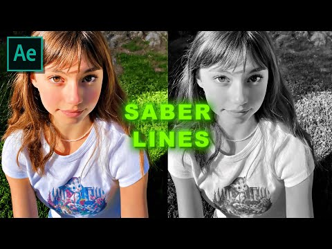 HOW TO : SABER LINE | After Effects Tutorial