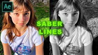 HOW TO : SABER LINE | After Effects Tutorial