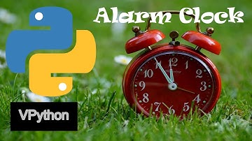 VPython Real Time Alarm Clock