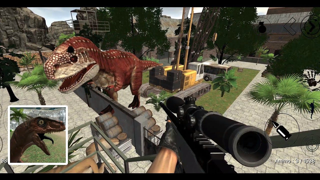 Dino Fear - NEW WEAPONS & new update - level 12-13