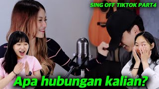 REAKSI PERTAMA WANITA KOREA MENONTON SING OFF TIKTOK | REAKSI PART 4