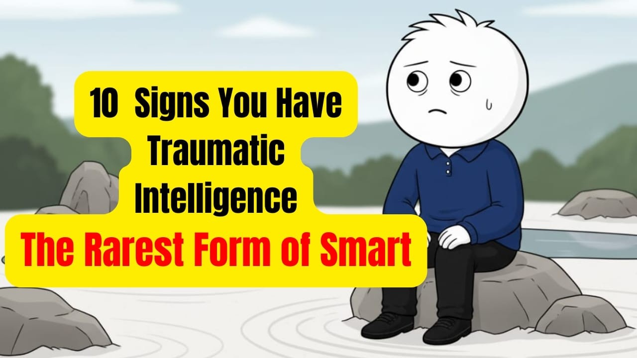 10 Signs You Have Traumatic Intelligence The Rarest Form of Smart | Psychology explain