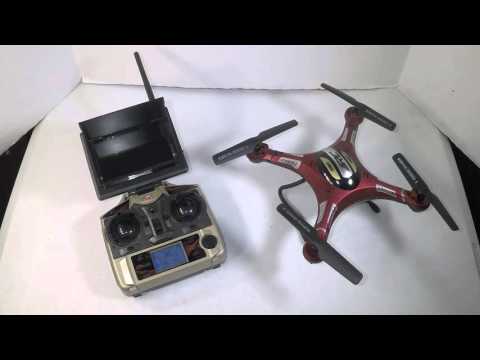 Original JJRC H8D 5.8G FPV RTF RC Quadcopter Drone w/ 2.0MP Camera FPV Monitor Review