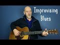 Blues Guitar - Improvising - Guitar lesson by Joe Murphy