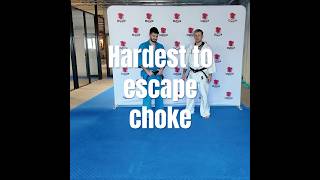TOP CHOKE IN KUDO WHICH IS HARDEST TO ESCAPE! #kudo #newaza #grappling