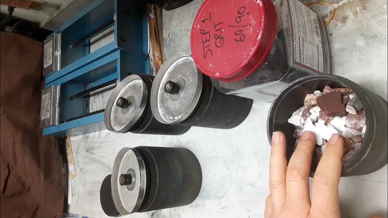 Rock Tumbling for Beginners 5 (Stage 1 Shaping) YouTube