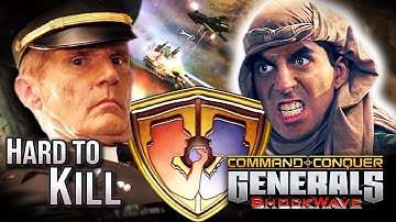 C&C ShockWave: Laser General vs Stealth General - Hard Difficulty with Commentary