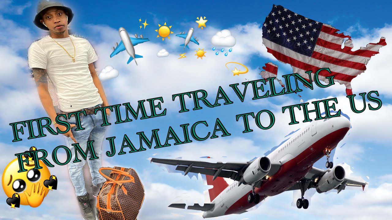 My first time leaving Jamaica 🇯🇲 to the us 🇺🇸 😅😅😅
