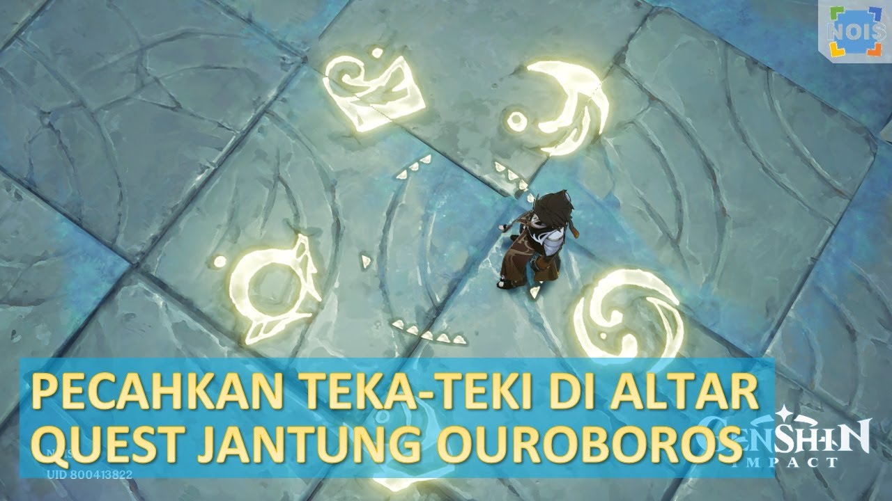 Quest Pecahkan Tekateki Di Altar Serpent's Heart  Jantung Ouroboros