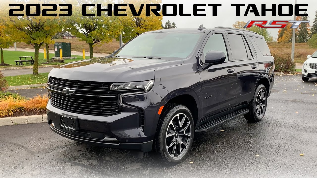 Whats new with the 2023 Chevrolet Tahoe RST! YouTube