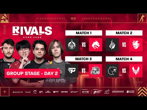 BLAST Rivals Hong Kong, Day 2 - MongolZ vs Spirit, PUA vs Falcons, paiN, vs TYLOO, FURIA vs Vitality