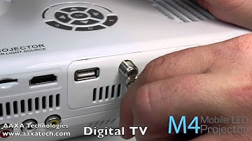 M4 Mobile LED Projector - The World