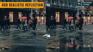 Photoshop Tutorial: How to Make a REALISTIC WATER REFLECTION