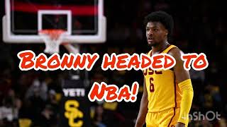 Bronny James Headed to Lakers? #nba #espn