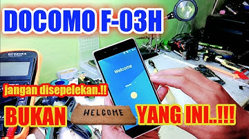 Cara Hapus Akun Google Docomo F-03H || cara bypass frp docomo