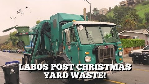 LABOS On Post Christmas Yardwaste!