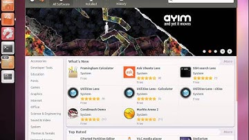 Installing software from the Ubuntu Software Centre