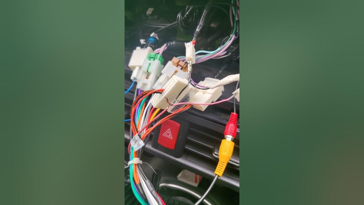 Как подключить к японской магнитоле андроид Камера заднего хода Toyota Carina ED (3G), 2 л, 1995 года электроника DRIVE2