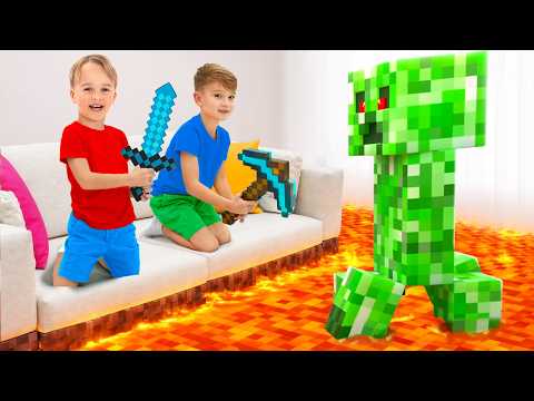 การเอาชีวิตรอดในโลกบล็อกกับคริสและไมเคิล