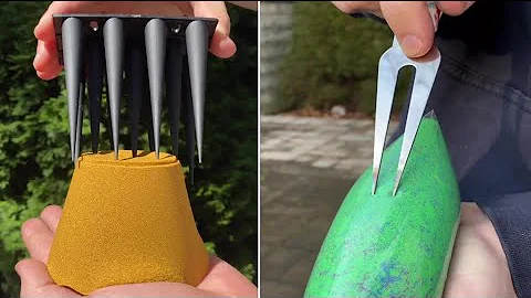 Oddly Satisfying Video With Calming Deep Sleep Music - Stress Relief & Meditation #66