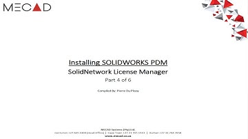 SolidNetWork License Manager Server