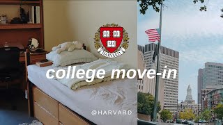COLLEGE MOVE-IN VLOG 2021 | harvard freshman year 하버드 새내기 기숙사 입실