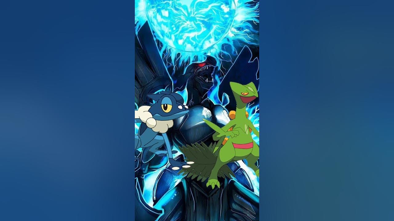 who's is Strongest 🤔 | Ash greninja vs Ash sceptile | Super HarshYT | #ash #greninja #ash #sceptile