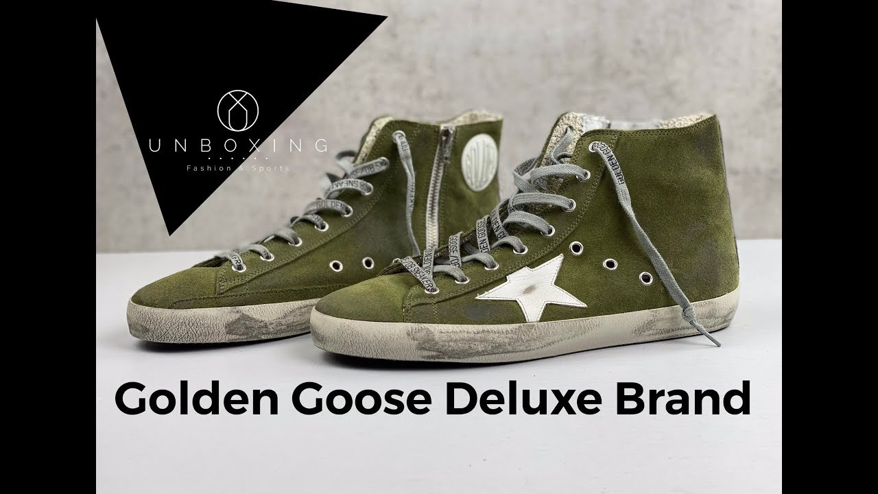 Golden Goose Deluxe Brand FRANCY ‘military green’ | UNBOXING & ON FEET | luxury shoes | 2020