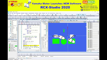 [YAMAHA Robot] - NEW Software RCX-Studio 2020
