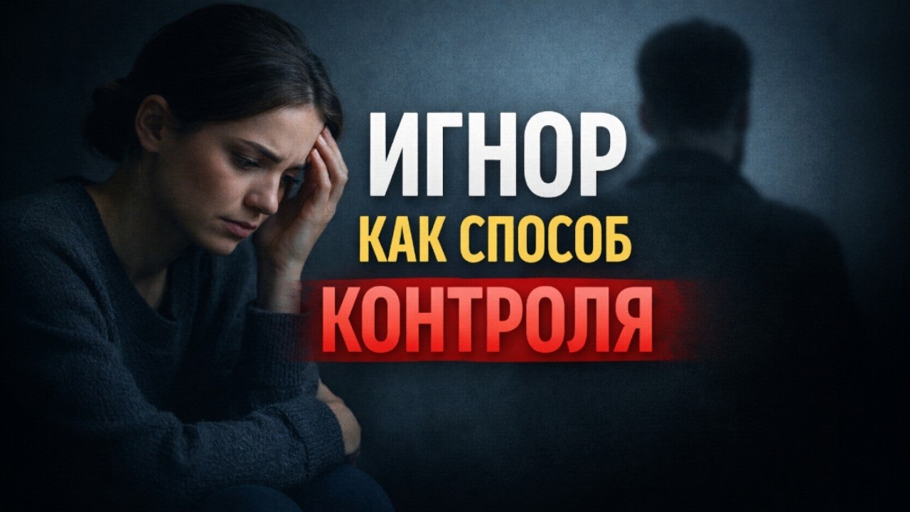 Игнор как метод манипуляции и наказания