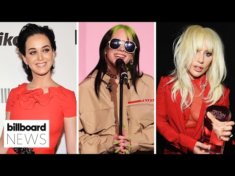 Looking Back At Past Woman Of The Year: Billie Eilish, Katy Perry, Lady Gaga & More | Billboard News