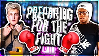 Preparing Deji for Jake Paul