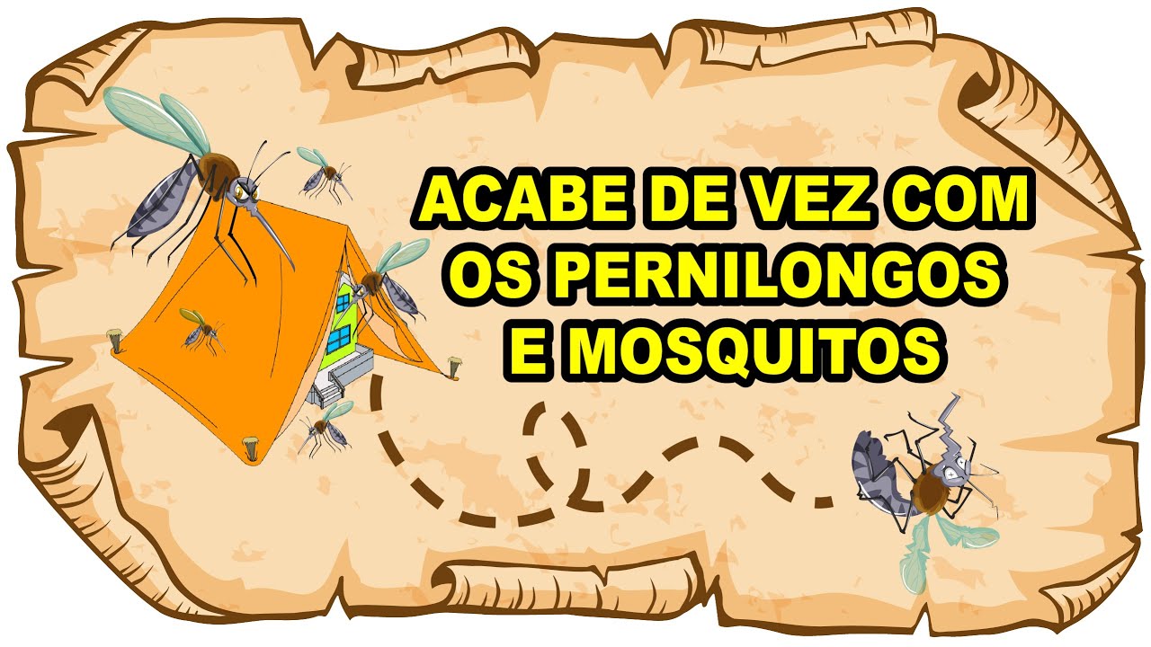 COMO ACABAR COM OS PERNILONGOS E MOSQUITOS EM 1 SEMANA METODO INFALIVEL ...