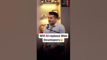 AI ❌ Human Web Developers ✅ Will AI replace Web Developers - Must Listen 🚀