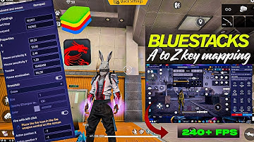 Bluestacks best 👌 Easiest KEYMAPPING 😀 And Custom hud Setting for Free Fire PC  🖥️ // Bluestack 5 //