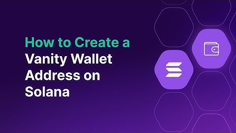 Custom Solana Wallet Address in Seconds 🚀 (Vanity Address Tutorial)